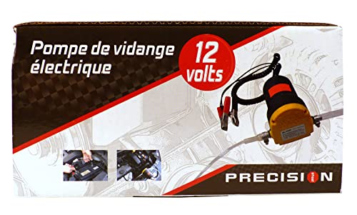 PRECISION STEEL Pompe de vidange électrique 12V huile