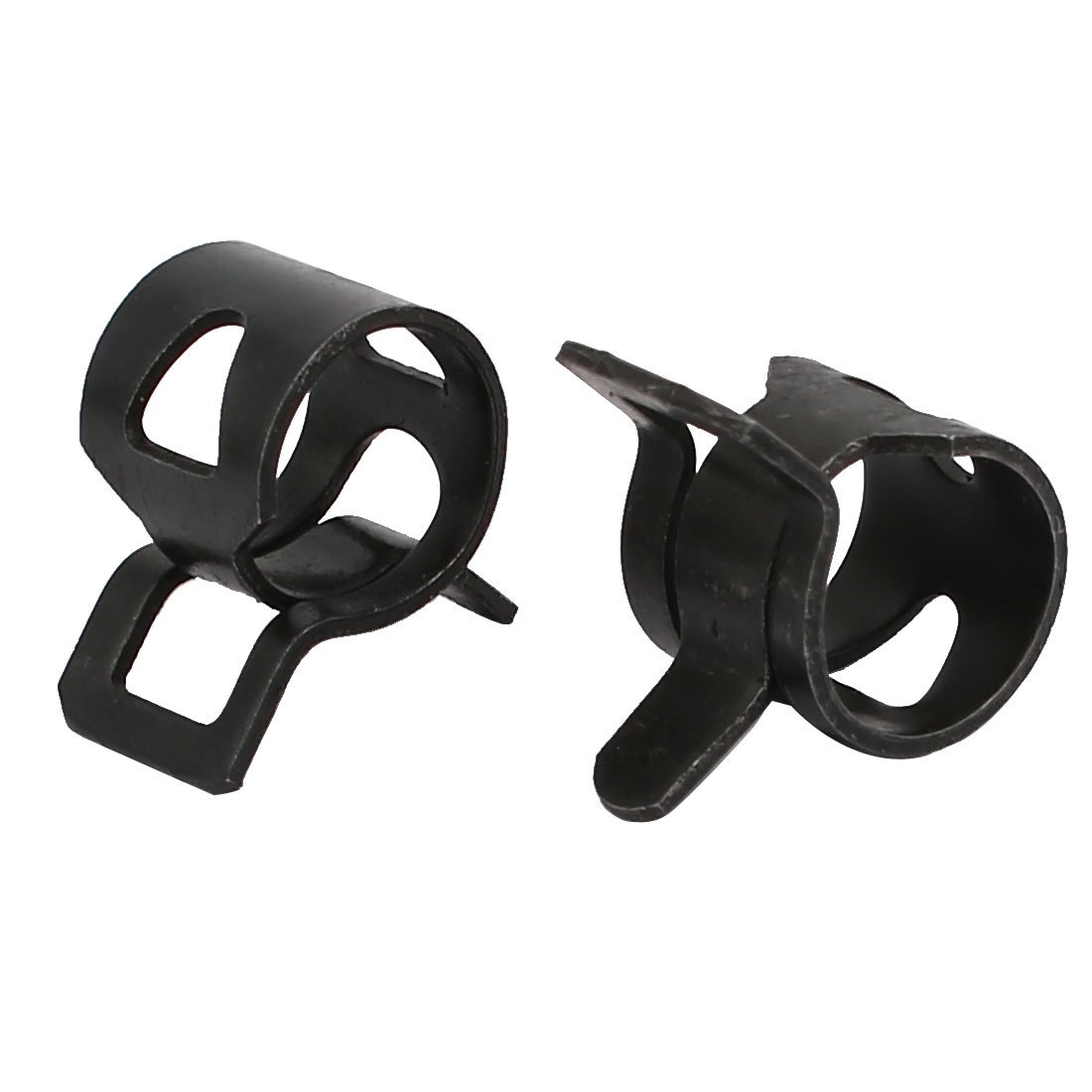 SOURCINGMAP Industrial collier serrage ressort 8mm noir 10pcs