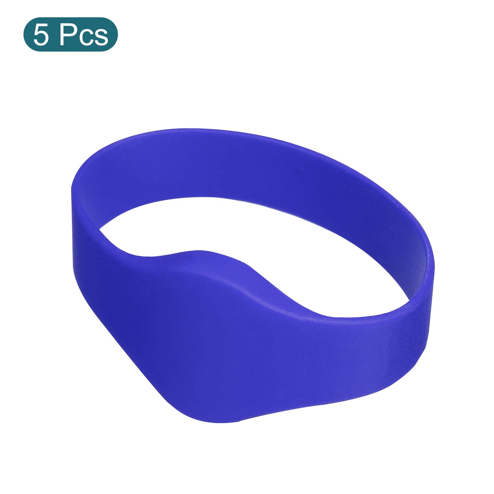 sourcing map bracelet RFID 13,56 MHz bleu lot 5