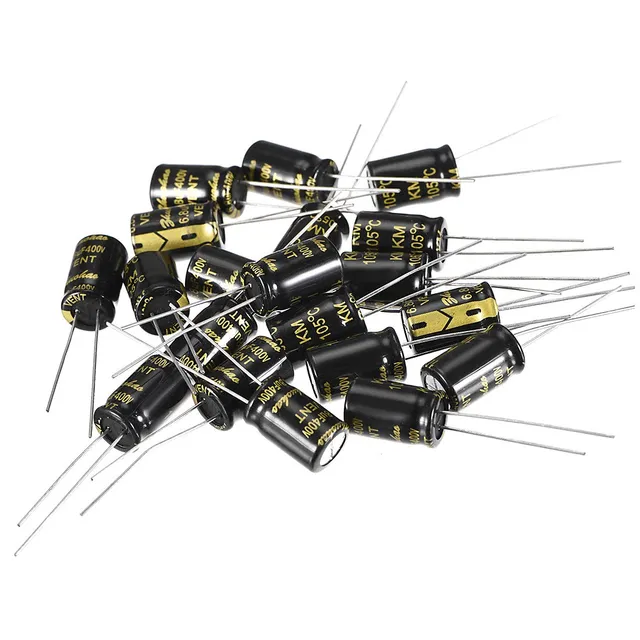 Sourcing Map Condensateur 6,8uF 400V 8x12mm x20 radial