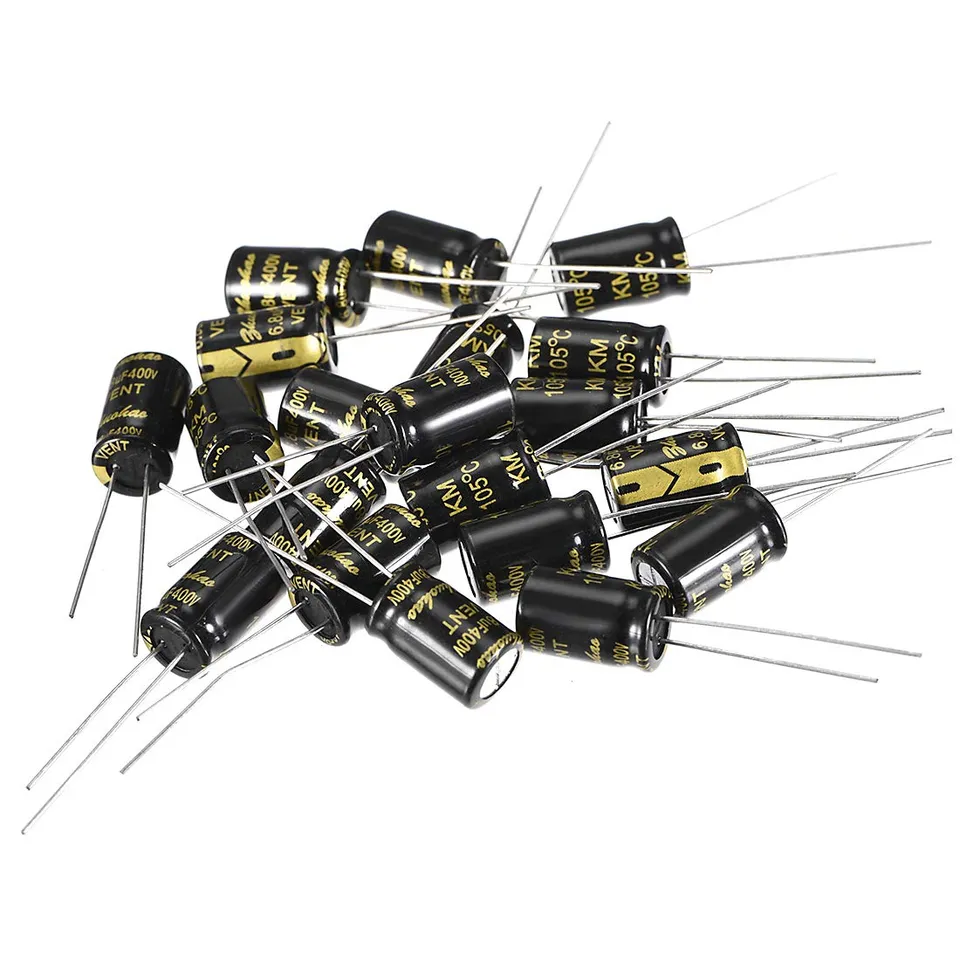 Sourcing Map Condensateur 6,8uF 400V 8x12mm x20 radial