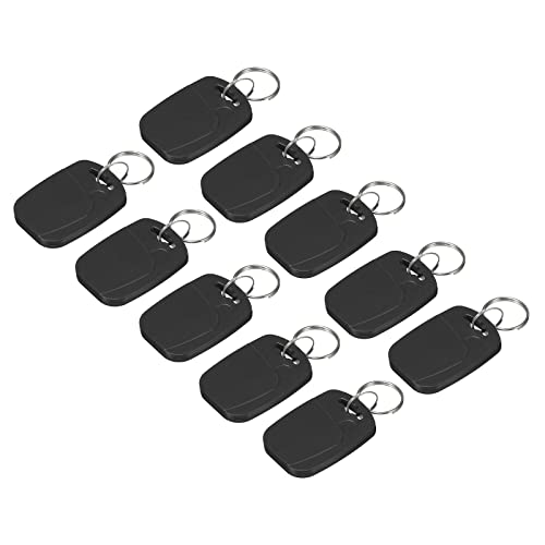 sourcing map M1 porte-clés RFID 13,56MHz noir 12pcs accès