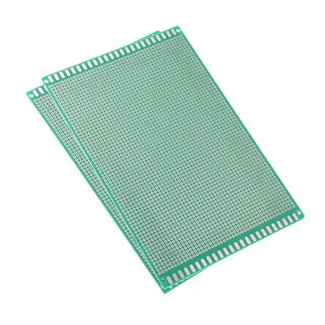 Sourcing Map Carte PCB 12x18cm simple face lot 2 FR4
