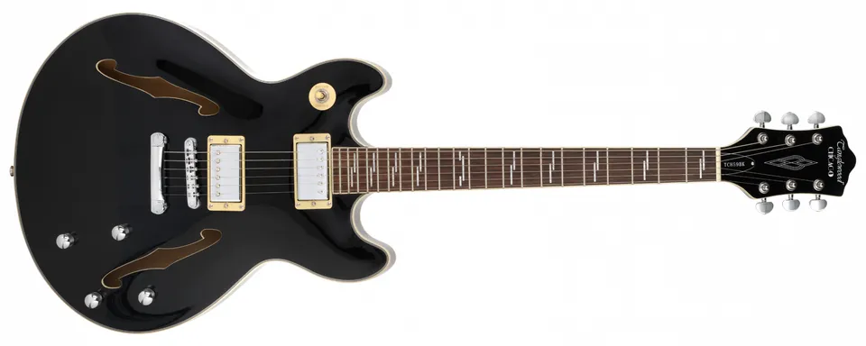 Tanglewood Union TCH59BK guitare électrique noire 6 cordes