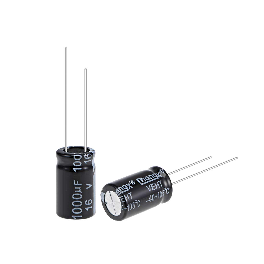 Sourcingmap 1000uF 16V condensateur électrolytique 50 pcs 105°C