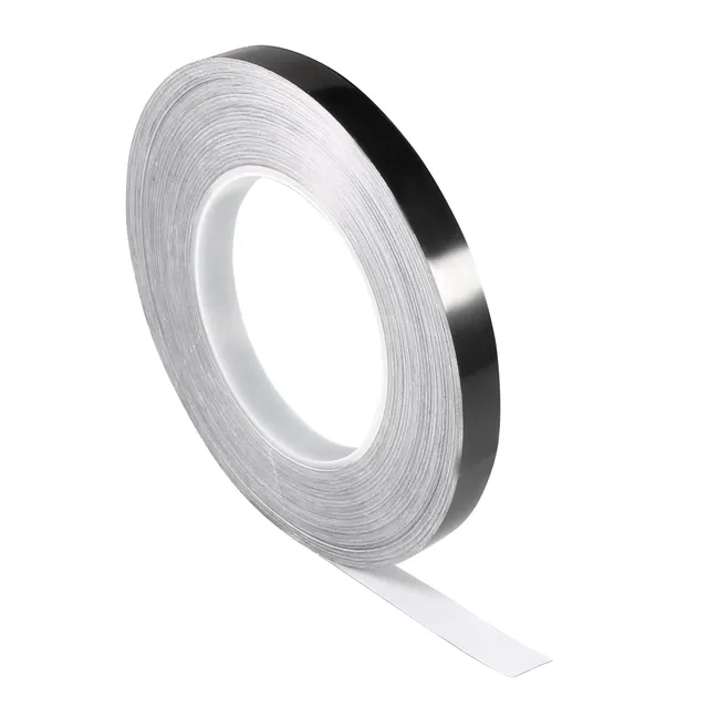 Sourcing Map ruban adhésif carrelage noir 12mm x 50m étanche