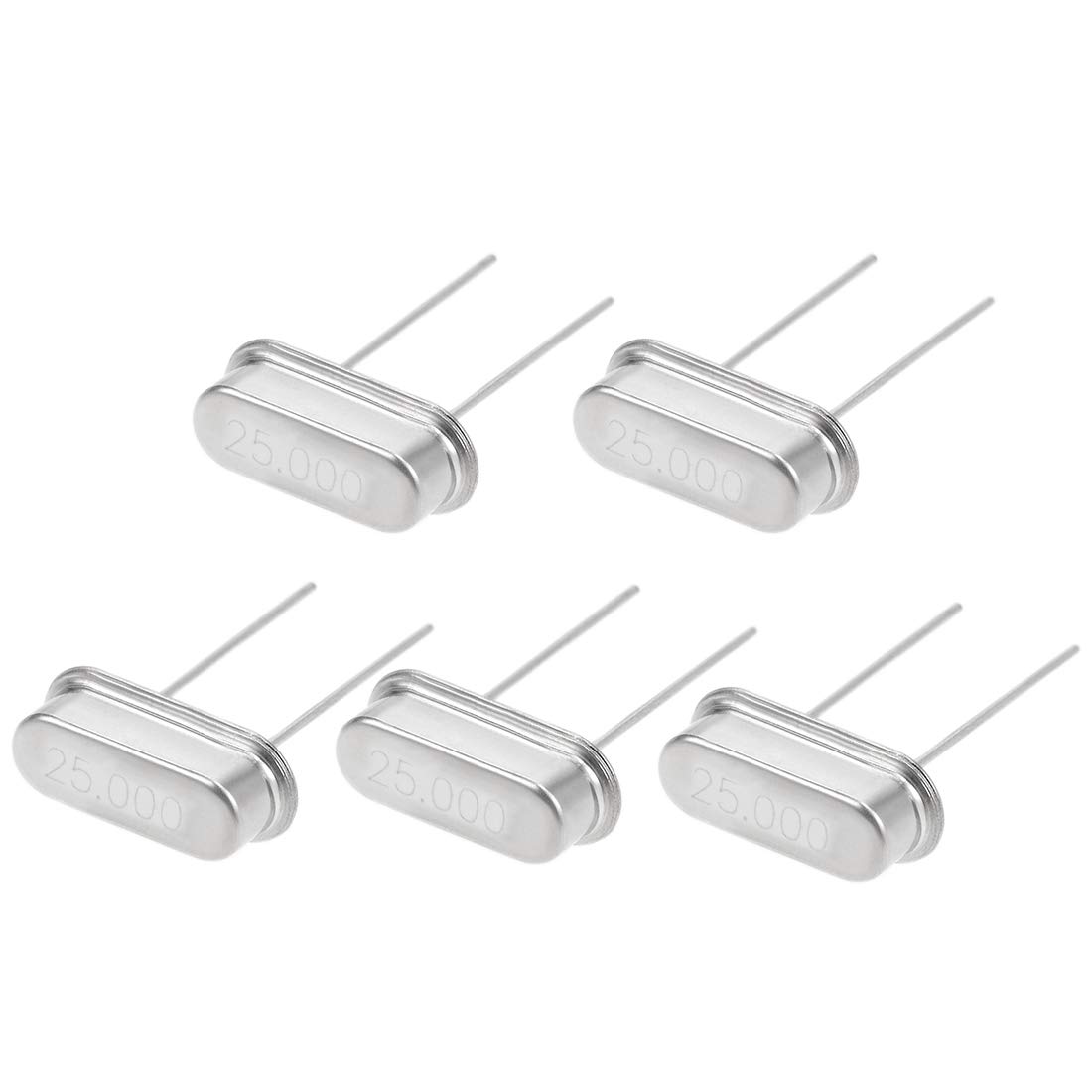 sourcing map HC-49S quartz 25 MHz DIP 20 ppm