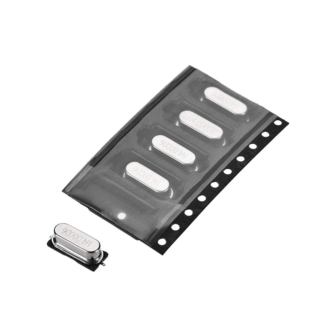sourcing map Oscillateur Quartz 4MHz 5Pcs CMS 49SMD