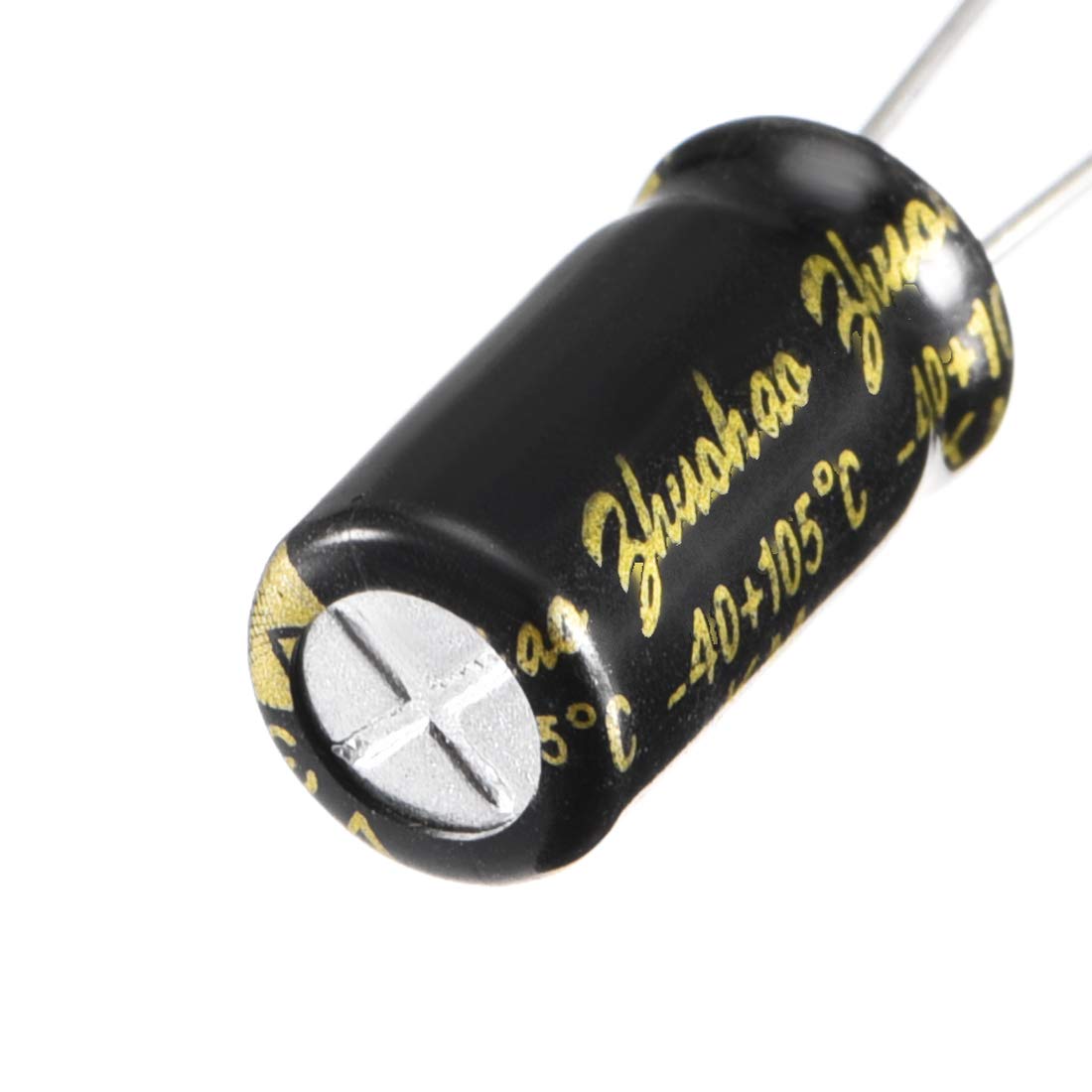sourcing map 3.3uF 400V condensateur électrolytique 50pc 6x12mm