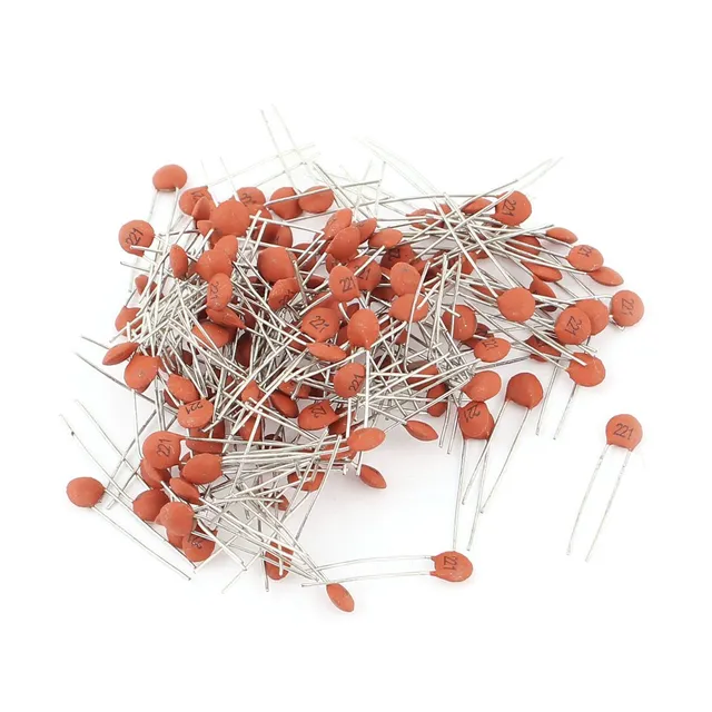 Sourcing Map Condensateur Disque Céramique 220pF 50V Lot 150