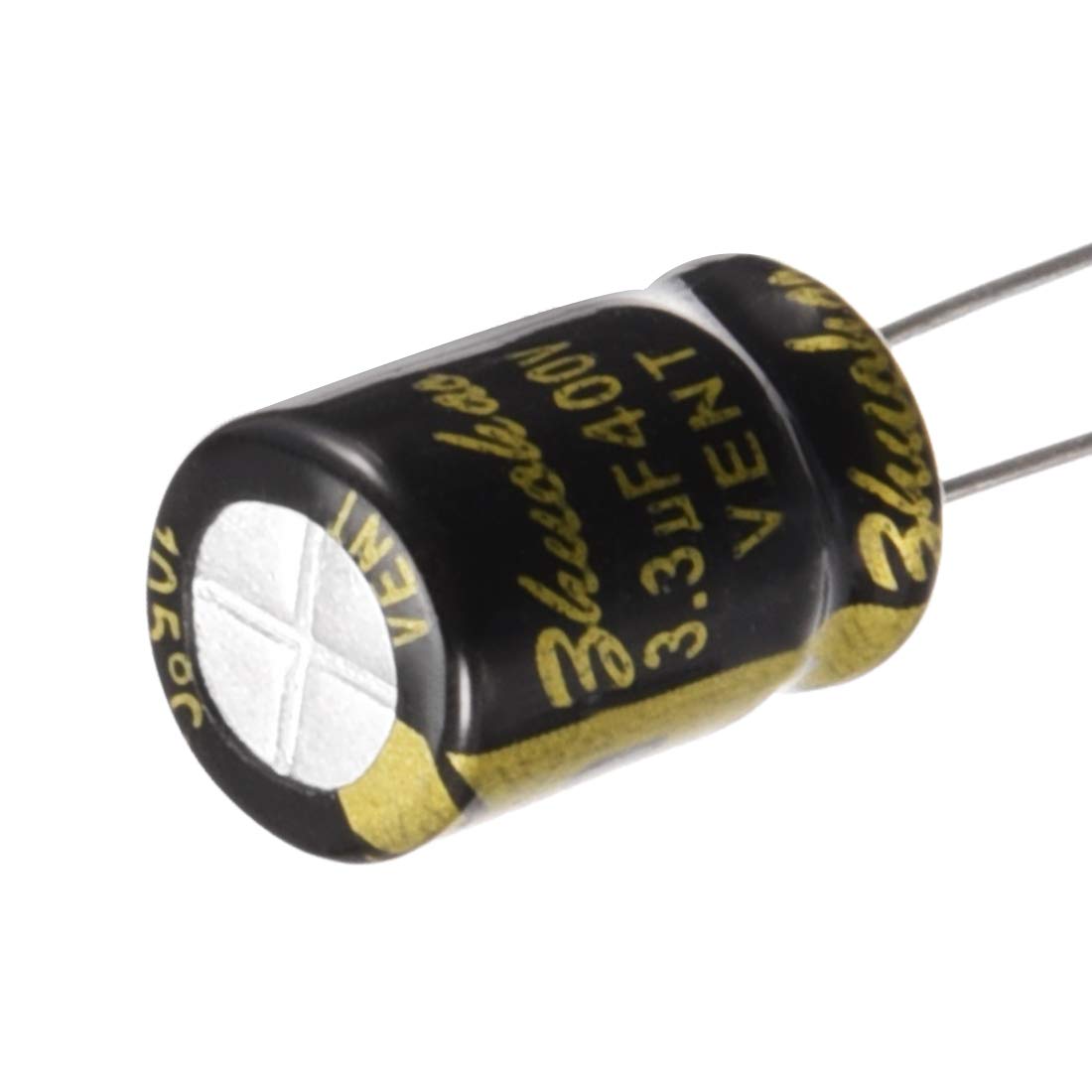 sourcing map 3.3uF 400V condensateur électrolytique 8x12mm lot 50