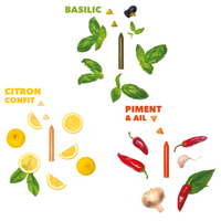 OCNI Coffrets 1 crayon assaisonnement chili & ail bio