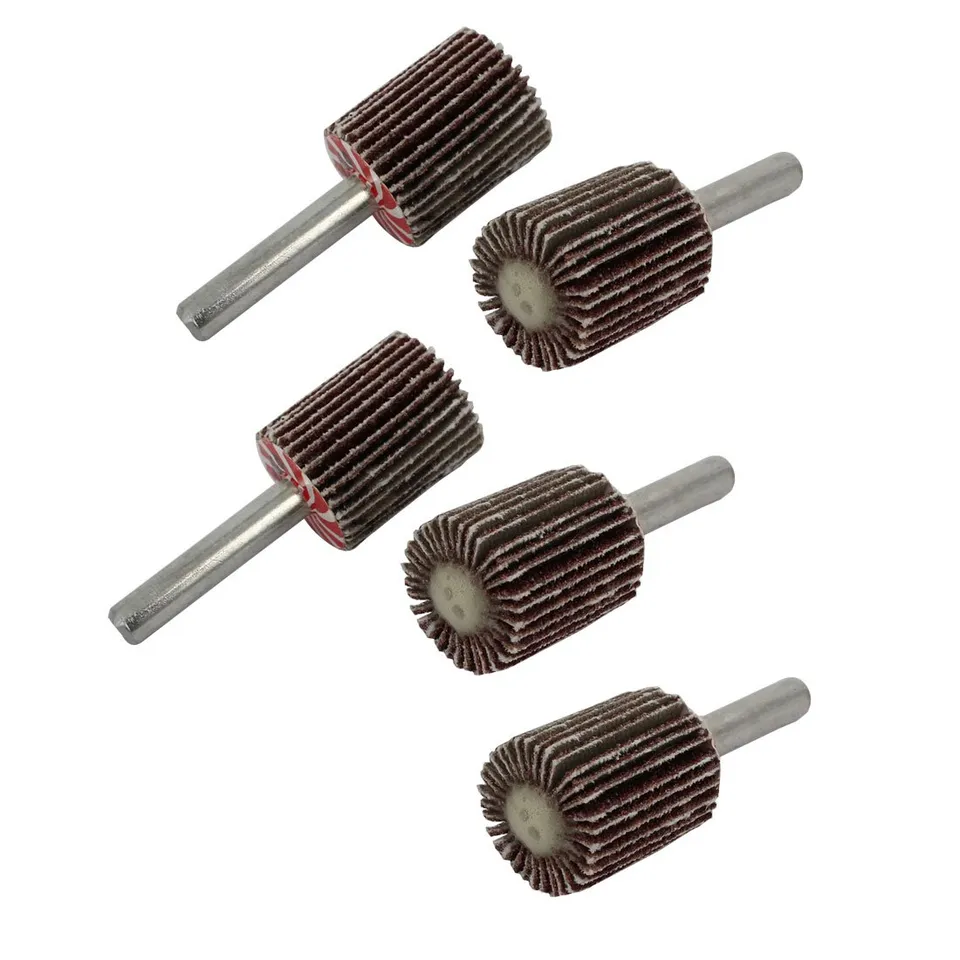 Sourcingmap roue à lamelles abrasive cylindre 20 mm 5 pièces