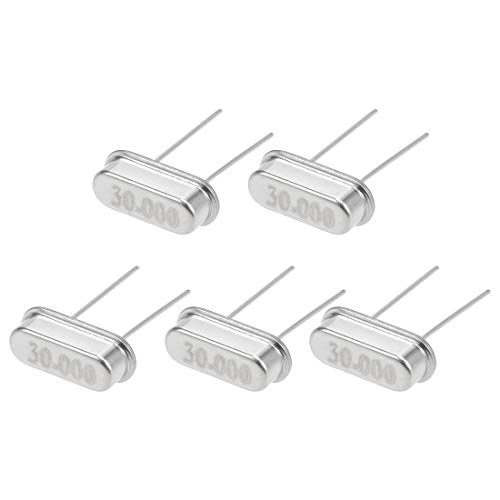 sourcing map HC-49S 30 MHz quartz oscillateur DIP 2 broches 20pF