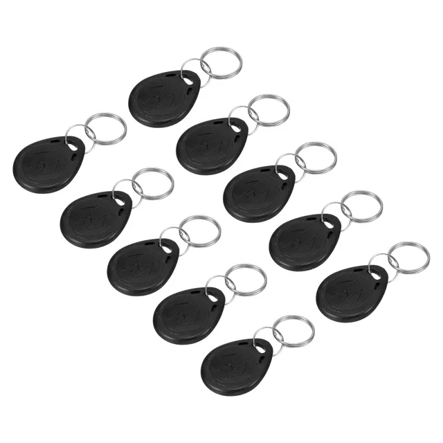 Sourcing Map Electronics Badge RFID 125KHz Noir x20 Lecture Seule