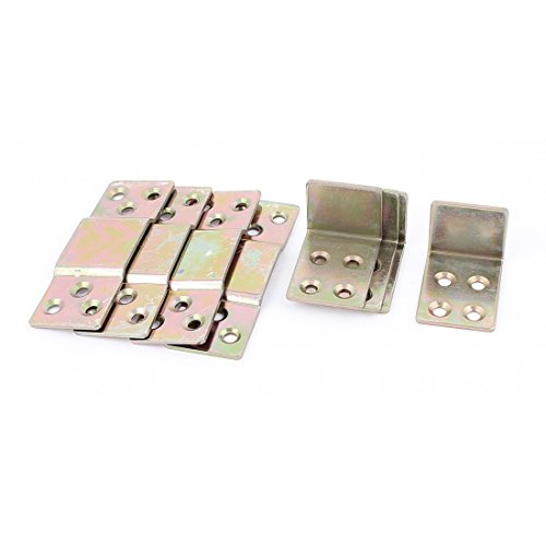 Sourcingmap Connecteur Canapé Lit Métal Laiton 4 Paires