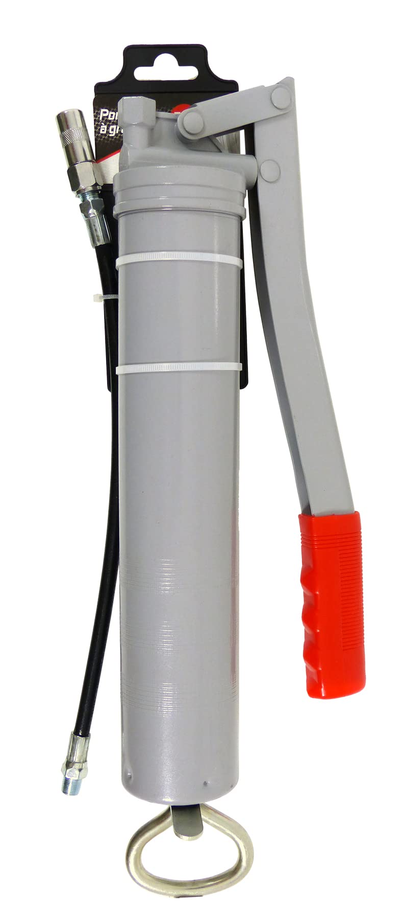 PRECISION STEEL Pompe à graisse métallique 400g levier
