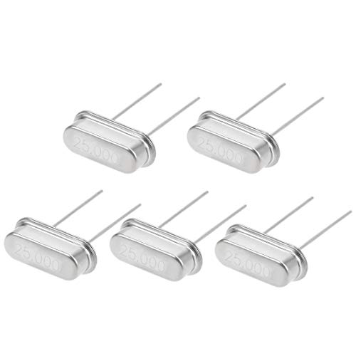 sourcing map HC-49S quartz 25 MHz DIP 20 ppm