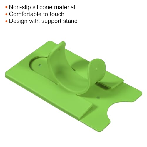 sourcing map Electronics porte-cartes adhésif vert lot 3 silicone trou