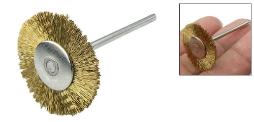 Sourcingmap roue polissage cuivre 25 mm brosse métallique