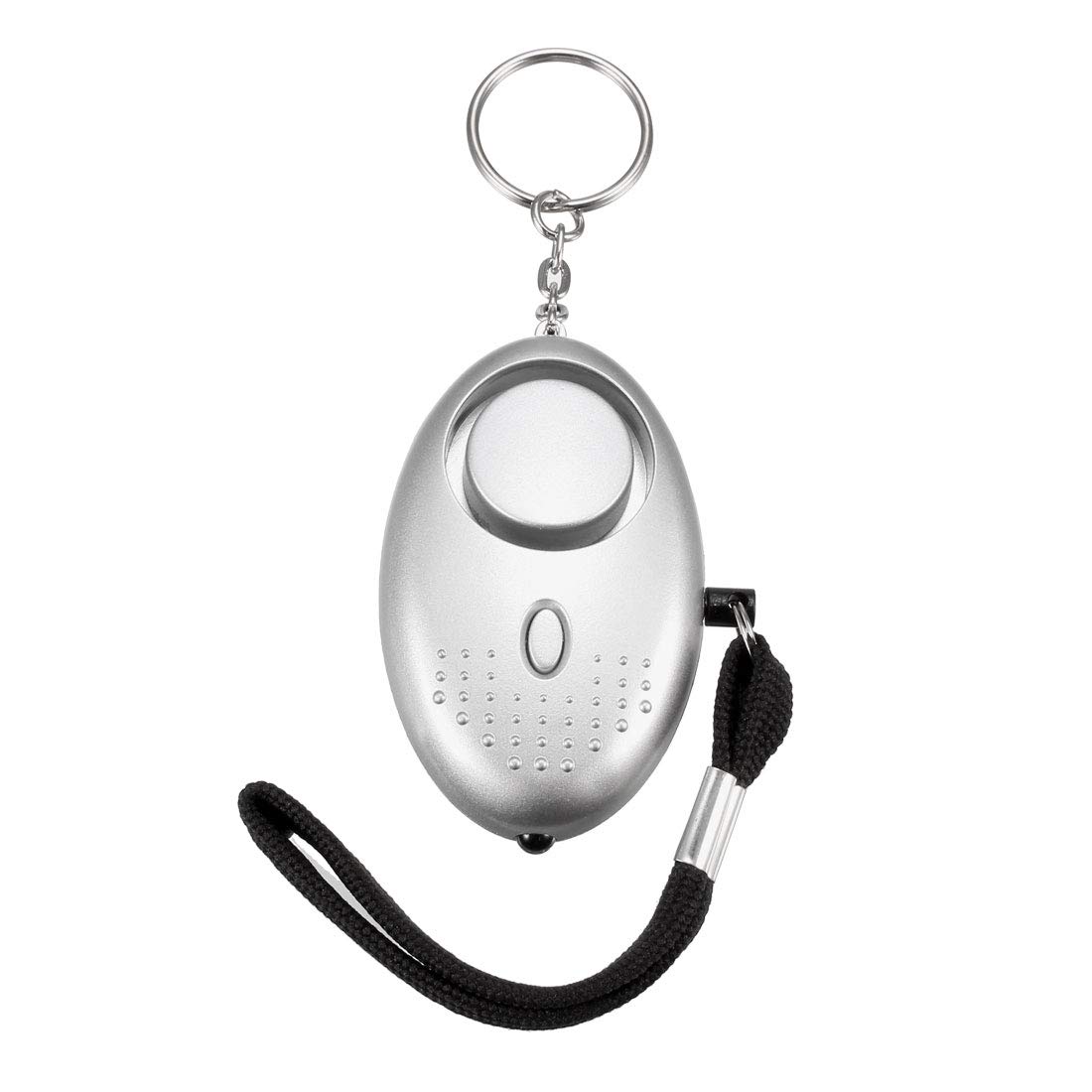 Sourcing Map Electronics alarme personnelle 130dB argenté 3 pcs