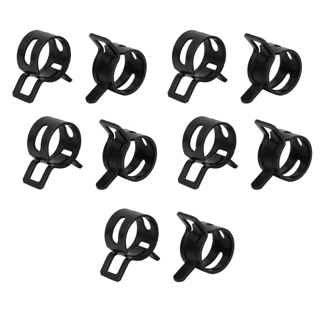 sourcingmap collier serrage ressort 11mm lot 10 acier