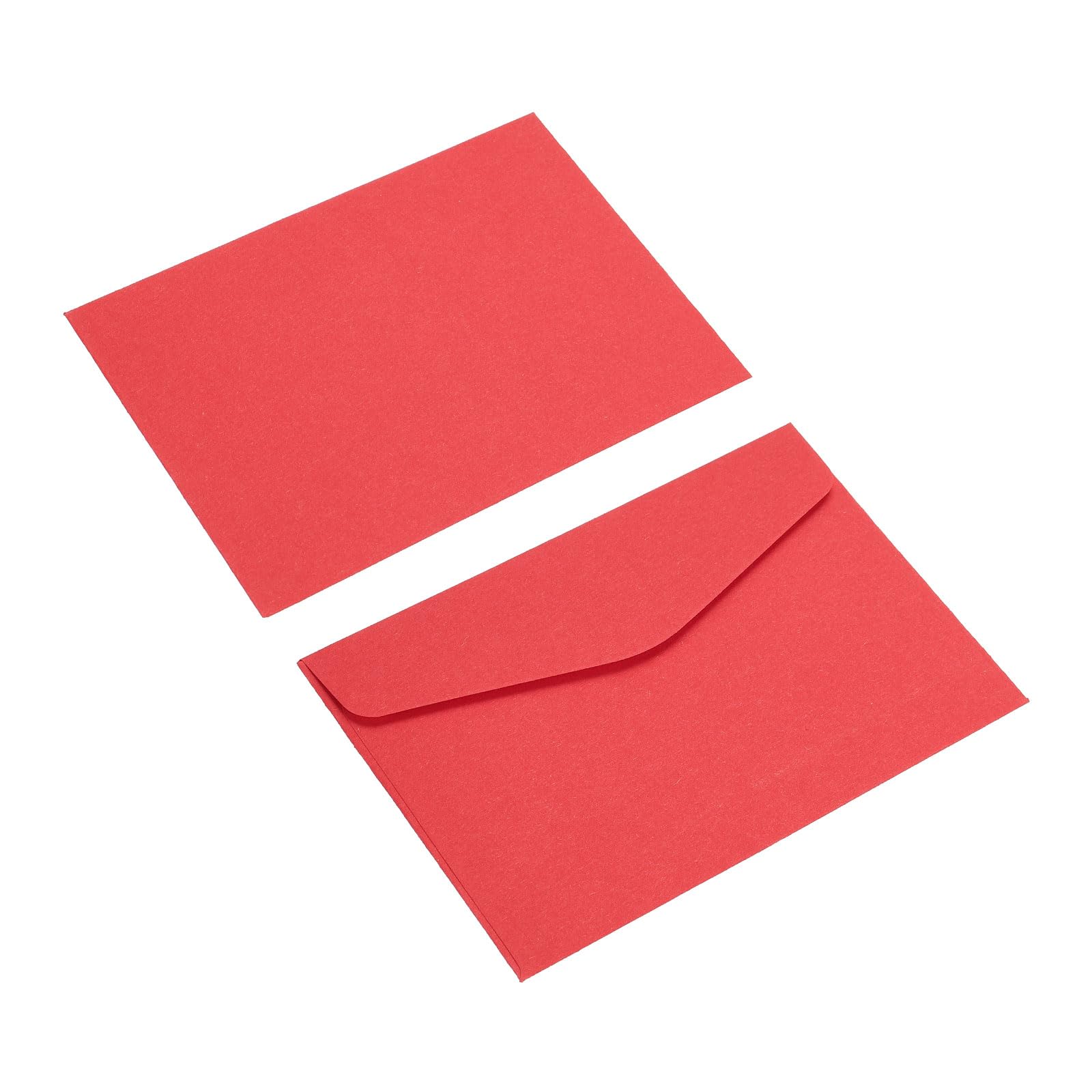 Sourcing Map Office enveloppe mini papier rouge 8,2x11,5 cm lot 60