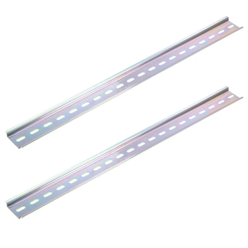 Sourcingmap rail DIN acier 400 mm lot 2
