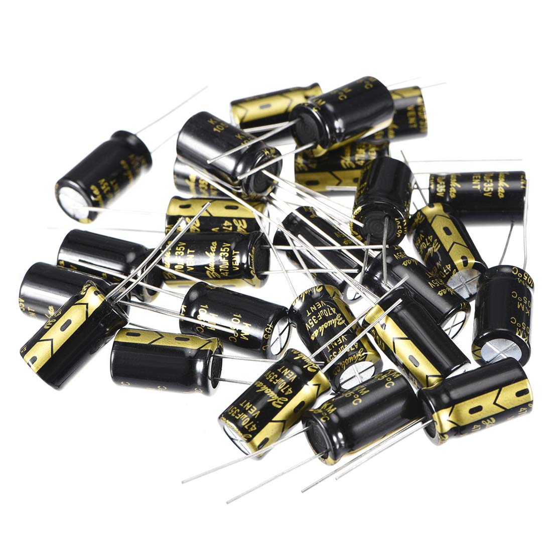 Sourcingmap 470uF 35V condensateur électrolytique 10x17mm lot 25