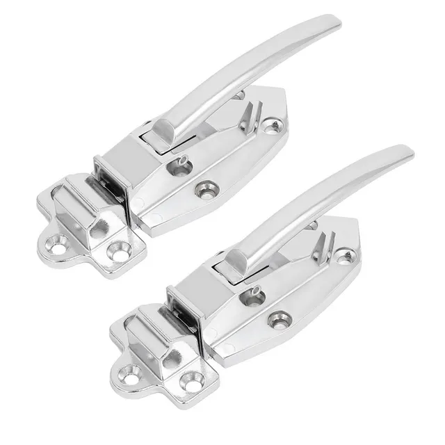 Sourcing Map loquet poignée traction métal 165mm 2 pcs