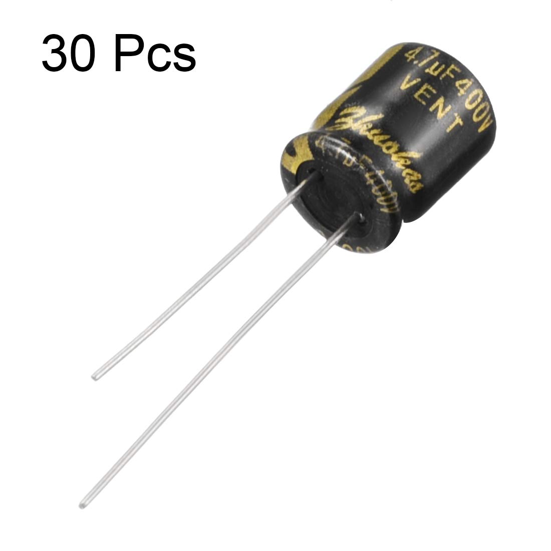 sourcing map Industrial condensateur électrolytique 4.7uF 400V lot 30