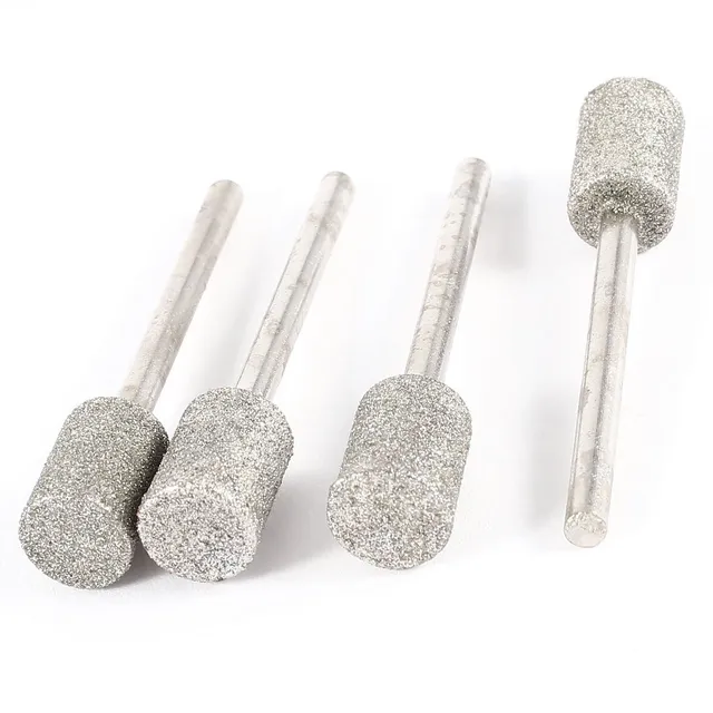 sourcingmap Industrial foret meulage diamant 3x8mm 4pcs
