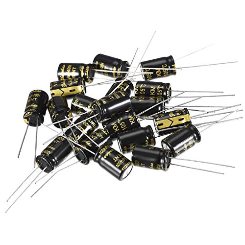 Sourcing Map Condensateur 6,8uF 400V 8x12mm x20 radial