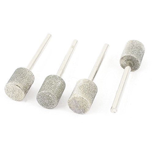 sourcing map pointe diamant meulage 10mm lot 4