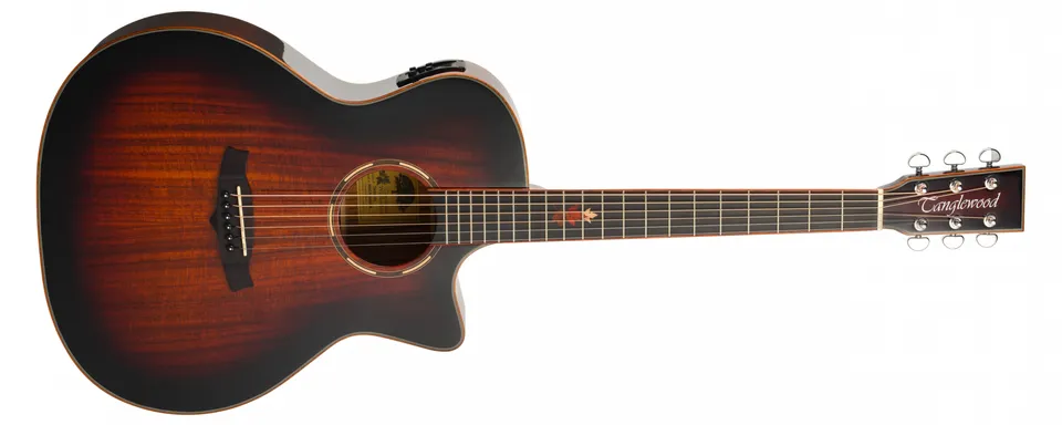Tanglewood Winterleaf Exotic TWX6CEK guitare folk koa