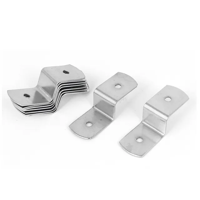 Sourcing Map support cadre photo Z métal argent 10 pcs
