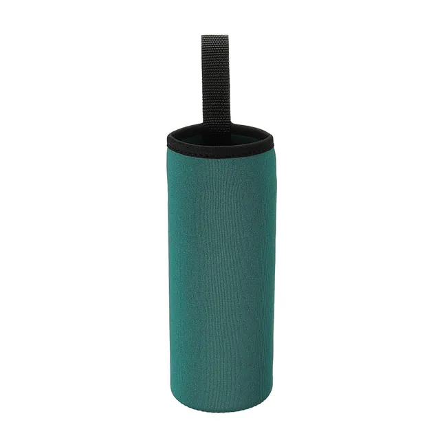 sourcing map Manchon bouteille néoprène vert profond lot de 2