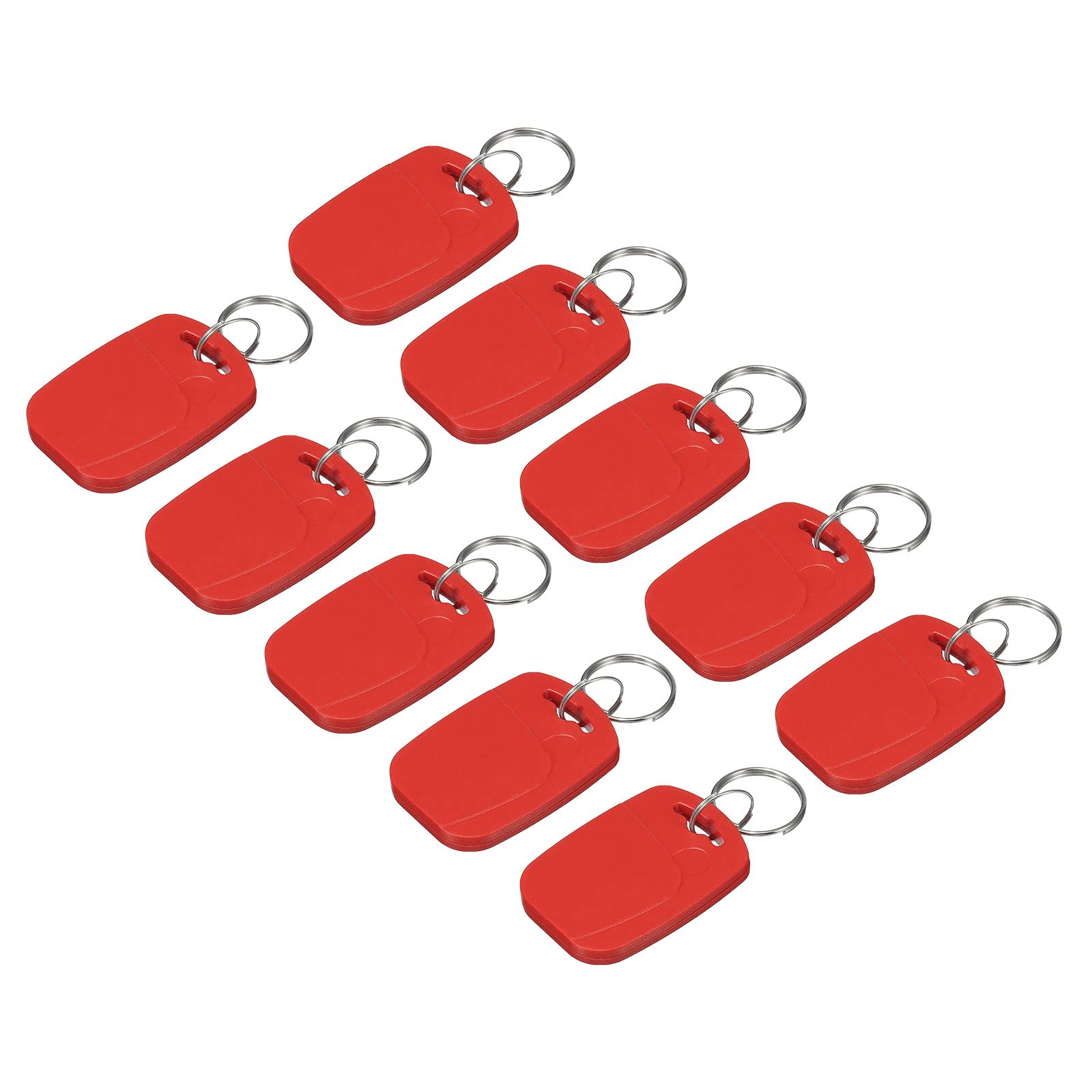 sourcing map M1 porte-cles RFID 13,56 MHz rouge x12 lecture seule