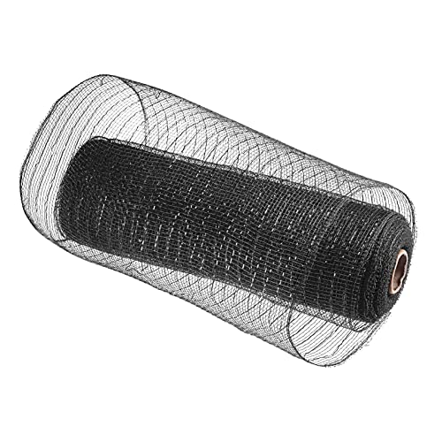 Sourcing Map Home & Garden ruban jute noir 26 cm x 9 m