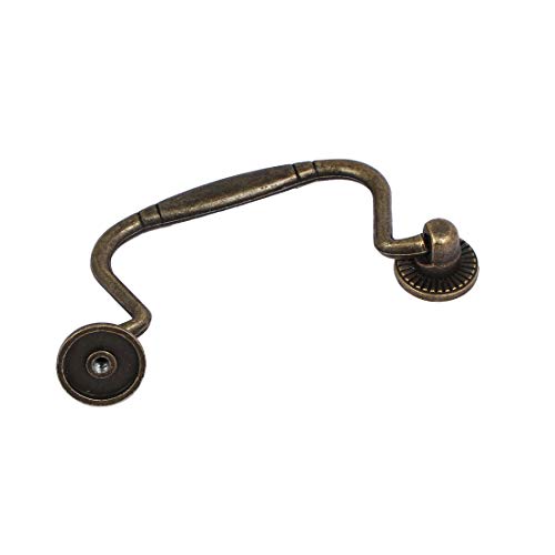 sourcingmap Home Poignee Meuble Bronze 100mm Lot 2