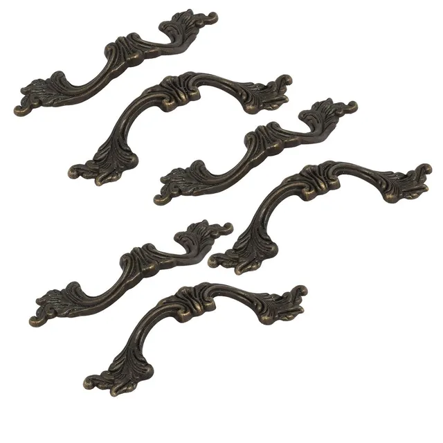 Sourcingmap Home & Garden poignée meuble vintage bronze 115mm