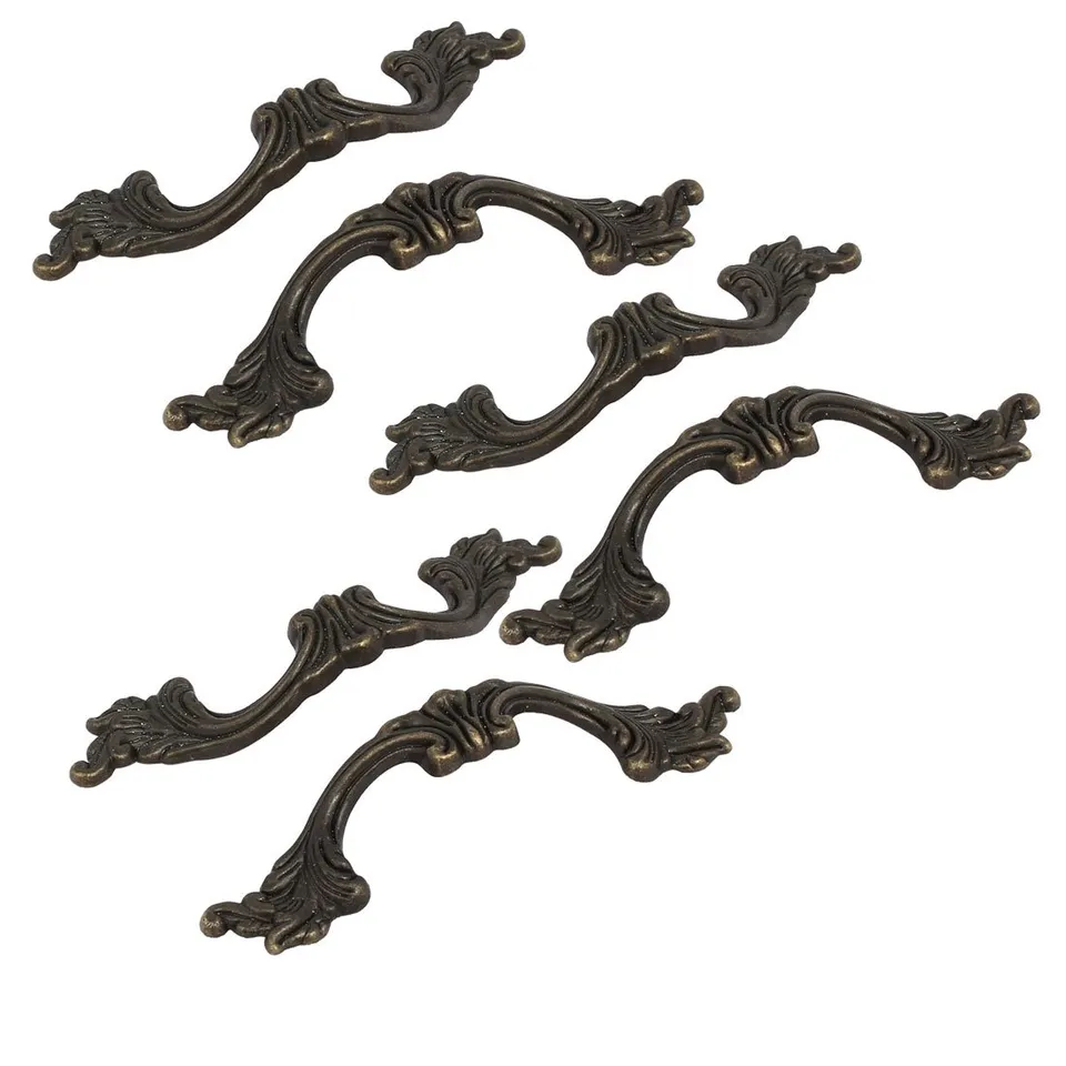 Sourcingmap Home & Garden poignée meuble vintage bronze 115mm