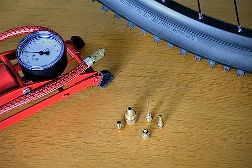 PRECISION STEEL Kit de gonflage 5 pièces vélo auto