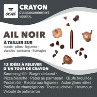 OCNI Coffrets 1 crayon assaisonnement ail noir bio