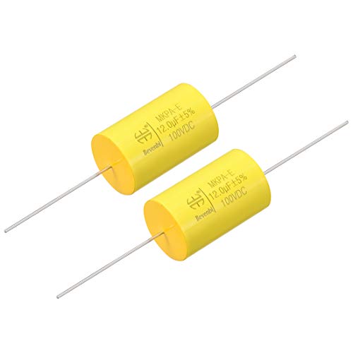 Sourcing Map Condensateur film polyester axial 12.0uF lot 2