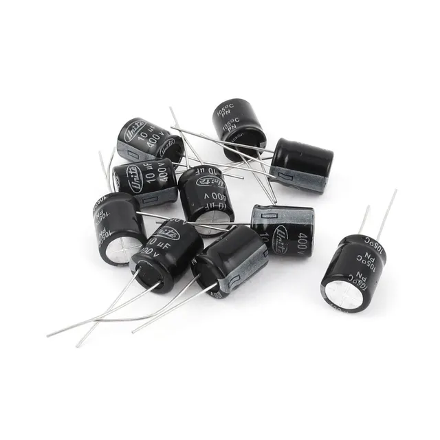 sourcing map 10uF 400V condensateur radial 10 pièces 10x13mm