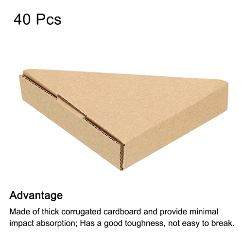Sourcingmap Protège-coin Carton 9mm Lot 40 Protection Cadre