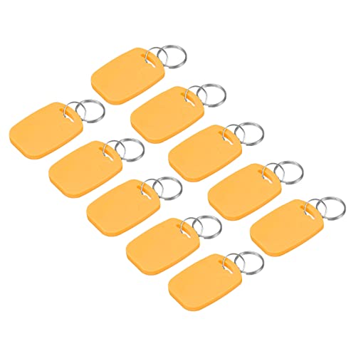 sourcing map M1 porte-cles RFID 13,56 MHz jaune x12 lecture seule