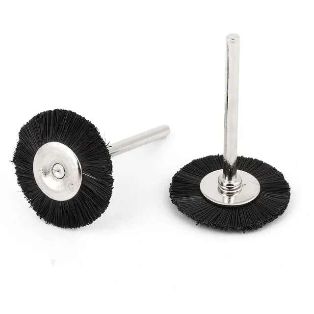 sourcing map brosse nylon polissage 25mm lot 2