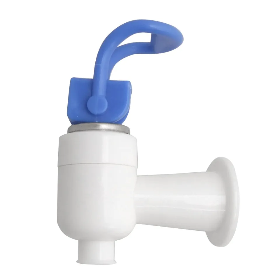 sourcing map Industrial robinet distributeur eau poussoir bleu